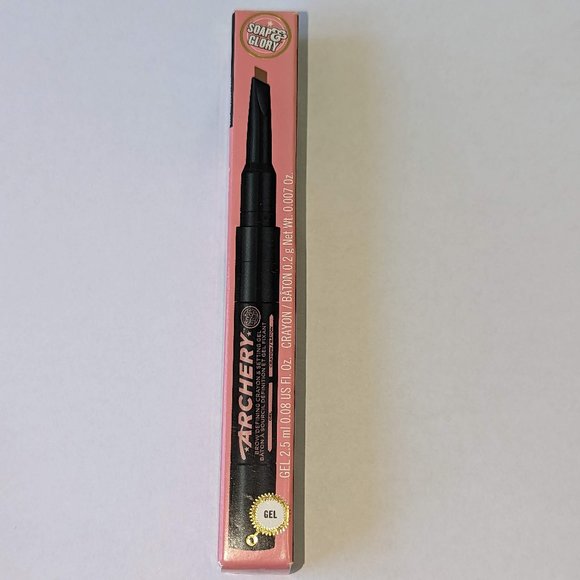 Makeup 42 Soap Glory Archery Brow Defining Crayon Setting Gel Blonde